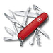 Huntsman Victorinox Pocket Knife (Red, 4 In) Red