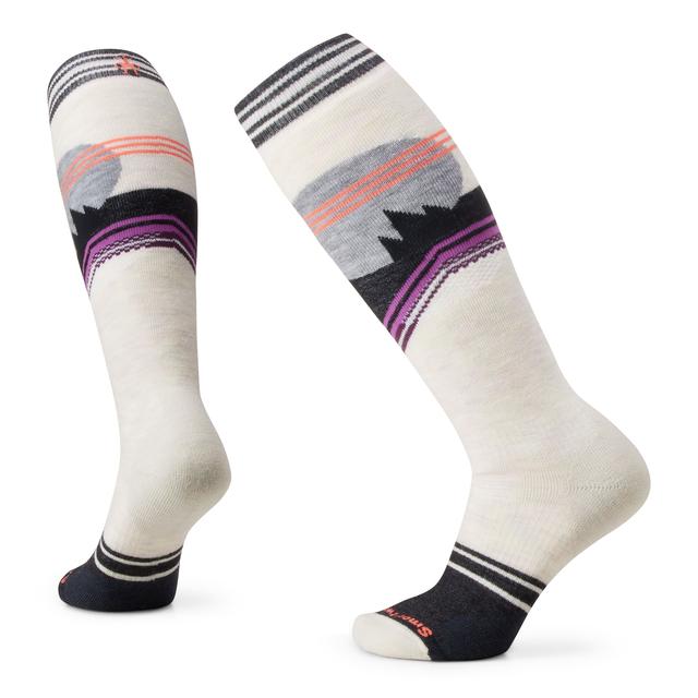 Smartwool Womens Snowboard Moon Energy Over The Calf Socks oonbeam / M