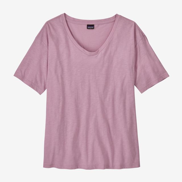 Patagonia Womens S/S Mainstay Top ilkweed Mauve / M