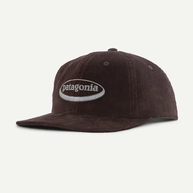 Patagonia Corduroy Cap 95 Oval Logo: Den Brown