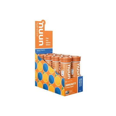 Nuun Immunity Hydration Tablets Box Of 8 Tubes Orange