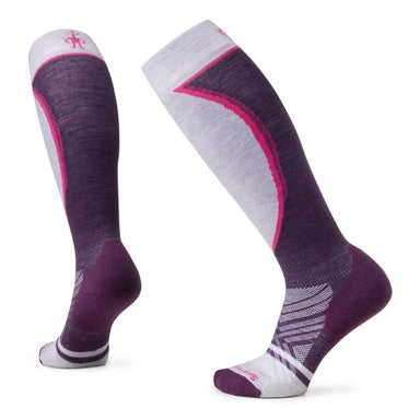 Smartwool Womens Ski Over The Calf Socks Purple Iris