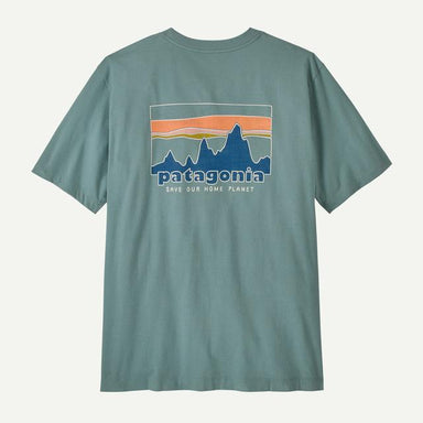 Patagonia '73 Skyline T Shirt Blue Sage