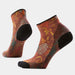 Smartwool Bike Paisley Print Ankle Socks Picante Picante