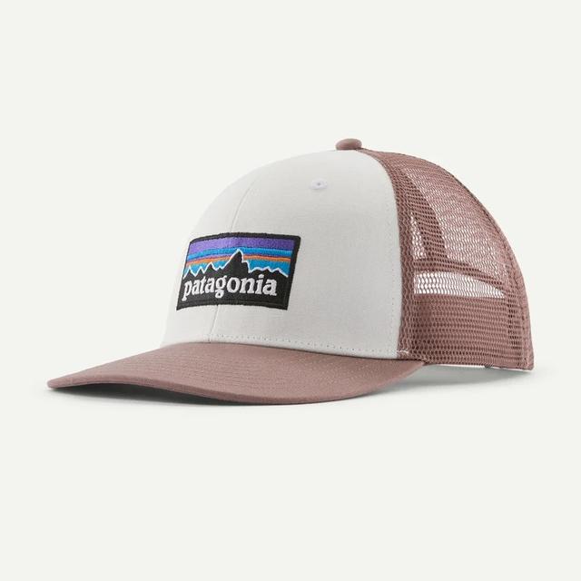 Patagonia P 6 Logo Trucker Hat Birch White