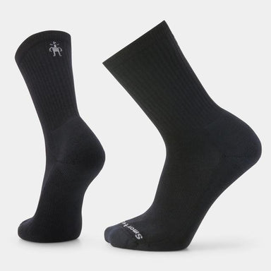 Smartwool Unisex Everyday Solid Rib Crew Socks Black