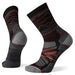 Smartwool Unisex Hike Mountain Range Pattern Crew Socks Black