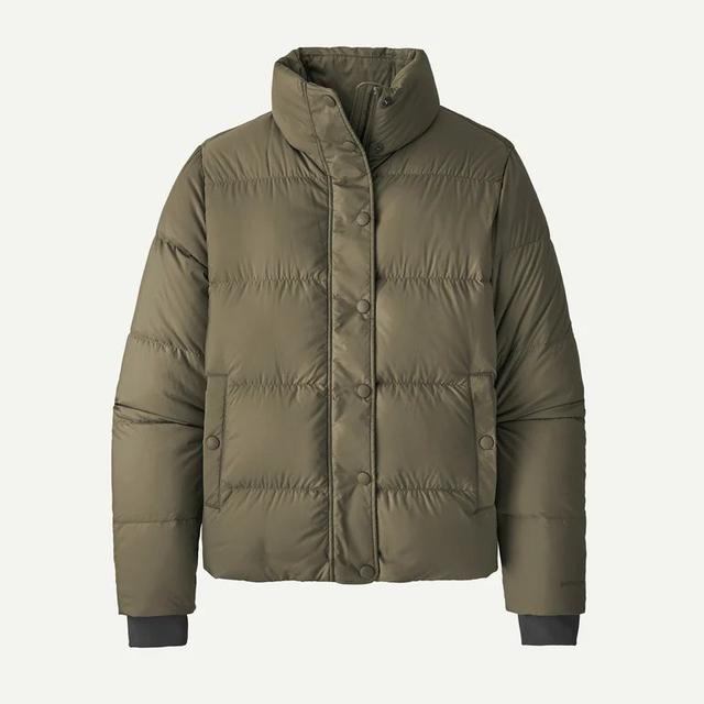 Patagonia Silent Down Jacket Basin Green