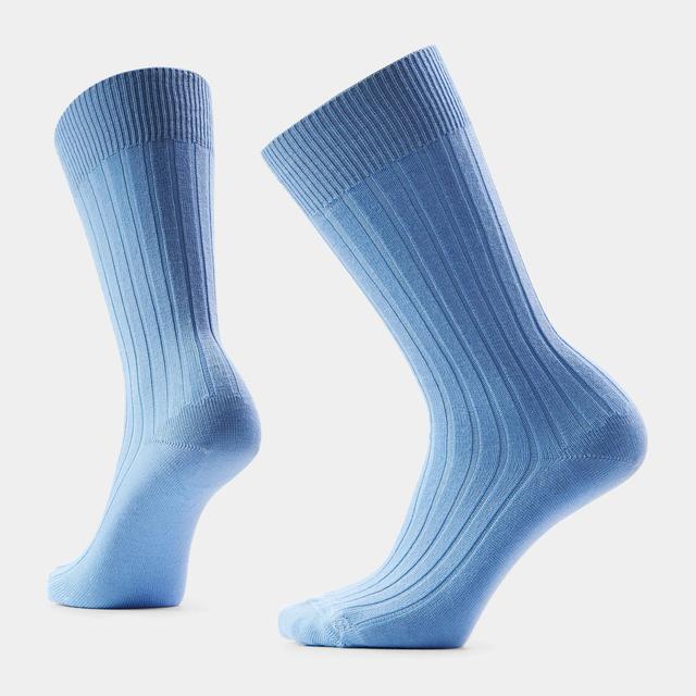 Smartwool Everyday Slouchy Rib Tall Crew Socks Serene Blue