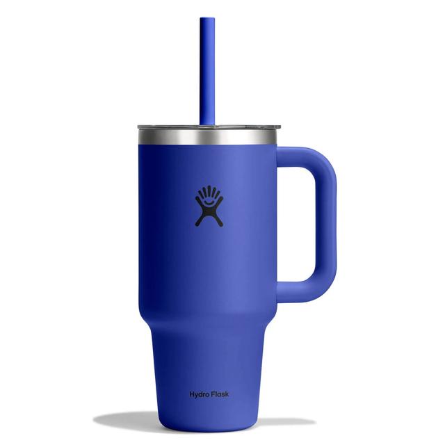 Hydro Flask 32 Oz Travel Tumbler Clear Lid - Capri Blue