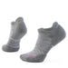 Smartwool Run Targeted Cushion Low Ankle Socks Light Gray/White