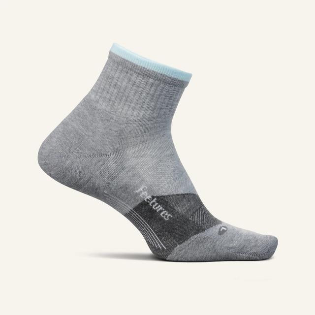 Feetures Trail Max Cushion Quarter Light Gray