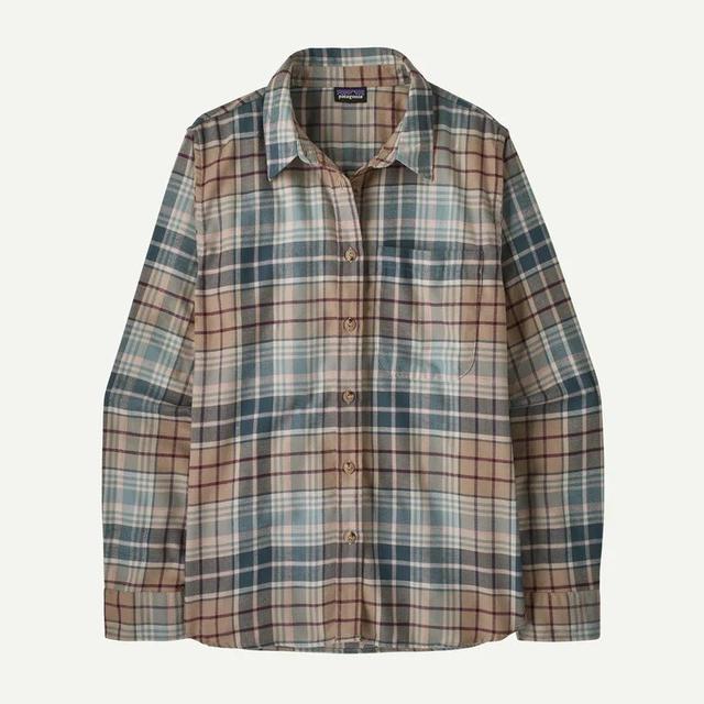 Patagonia Lightweight Fjord Flannel Shirt Blue Sage