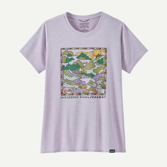 Patagonia Cap Cool Daily Graphic Shirt - Lands Foxglove Purple