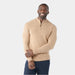 Smartwool Sparwood 1/2 Zippers Sweater Toasted Coconut Heather