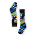 Smartwool Kids Wintersport Full Cushion Mountain Moose Pattern Over The Calf Socks Black