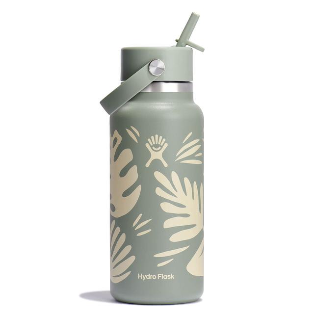 Hydro Flask 32 Oz Wide Mouth With Flex Straw Cap - Botanical Bliss