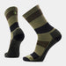 Smartwool Unisex Everyday Barnsley Sweater Crew Socks Winter Moss