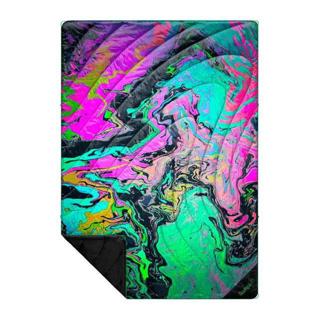 Rumpl Rumpl Original Puffy Blanket | Liquid Neon Liquid Neon