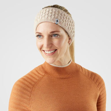 Smartwool Unisex Fleece Lined Headband Almond Donegal