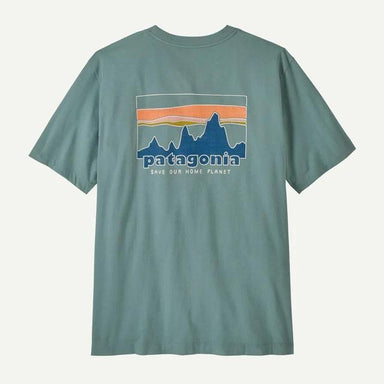 Patagonia '73 Skyline T Shirt Blue Sage