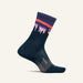 Feetures Trail Max Cushion Mini Crew Purple Aurora