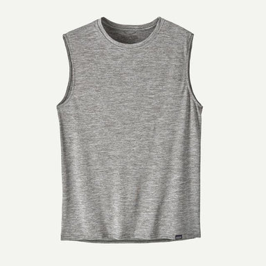 Patagonia Mens Sleeveless Cap Cool Daily Shirt Feather Grey