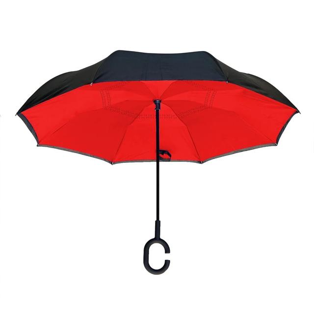 Calla Topsy Turvy Umbrella Raining Cats Dog