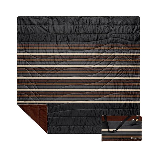 Rumpl Stash Mat Xl - Mocha Mini Stripes