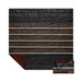 Rumpl Stash Mat Xl - Mocha Mini Stripes