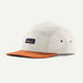 Patagonia P-6 Label Maclure Hat Birch White w/Rock Melon