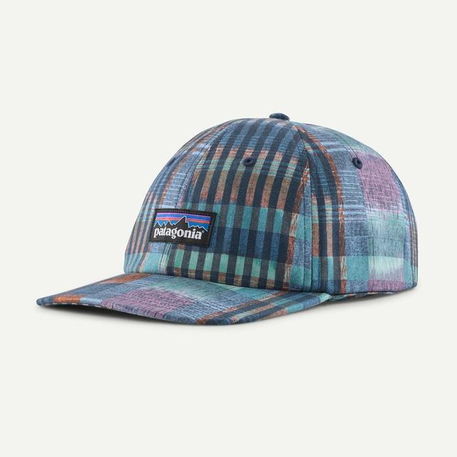 Patagonia P-6 Label Trad Cap still blue