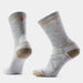Smartwool Hike Crew Socks Light Gray - White