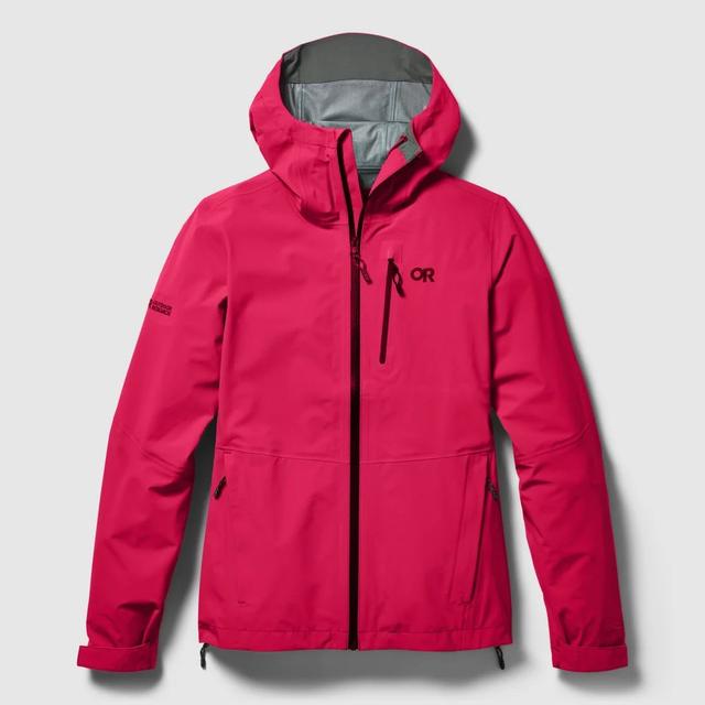 Outdoor Research Aspire 3l Rain Jacket Foxglove