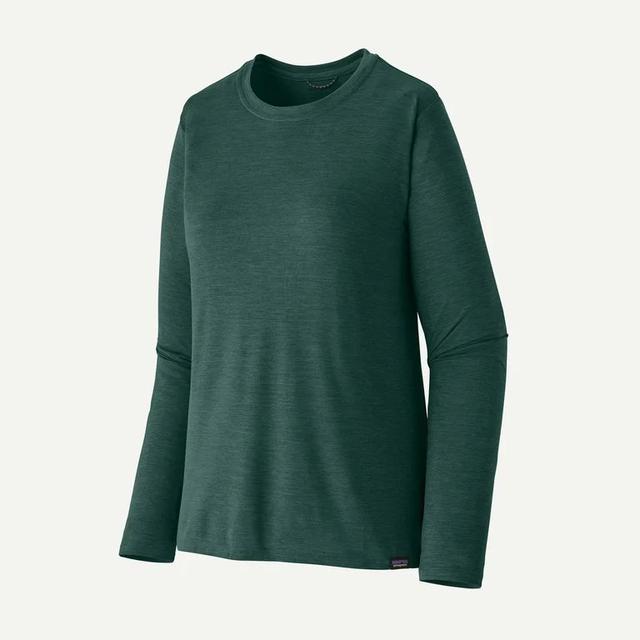 Patagonia Long Sleeved Capilene Cool Daily Shirt Cascade Green - Light Cascade Green