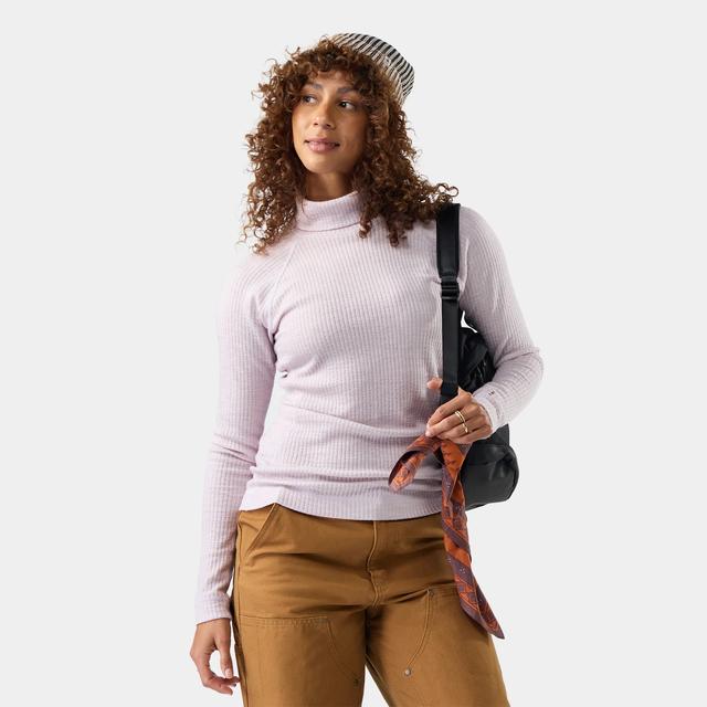 Smartwool Thermal Merino Rib Turtleneck Icy Lavender Heather