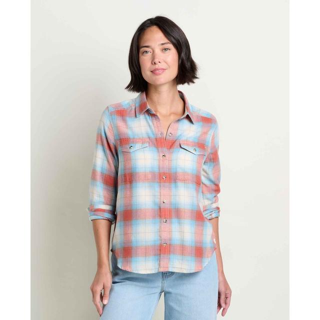 Toad&co Re-form Ls Shirt Almond Pattern