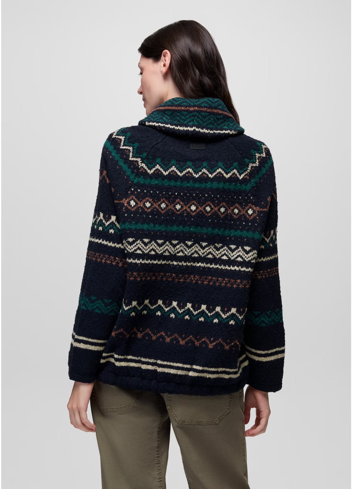 Prana Womens Arctic Poppy Sweater Cardigan