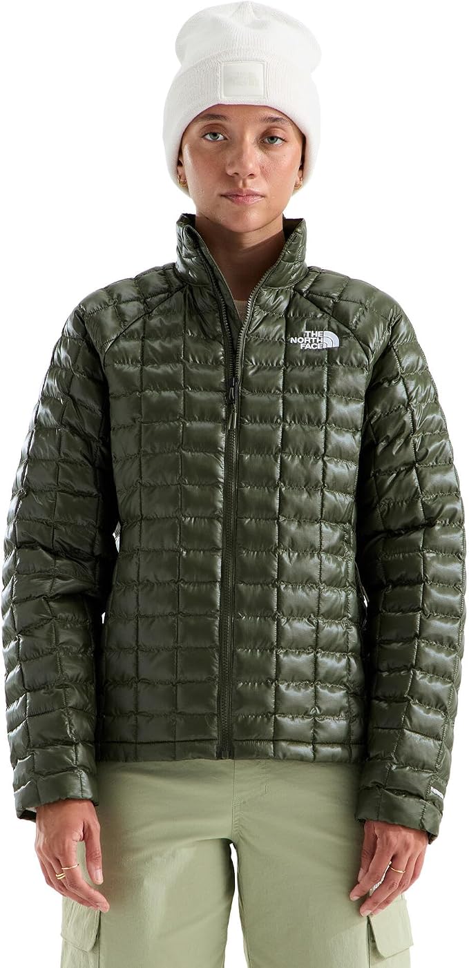 The North Face Womens Thermoball Jacket New Taupe Green