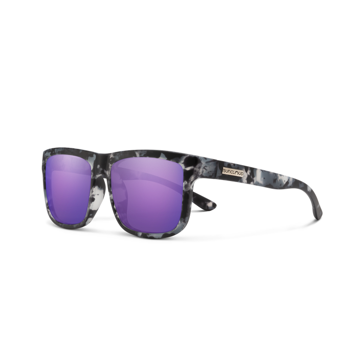 Suncloud Optics Quiver Matte Yellow Tortoise | Polarized Gray Green