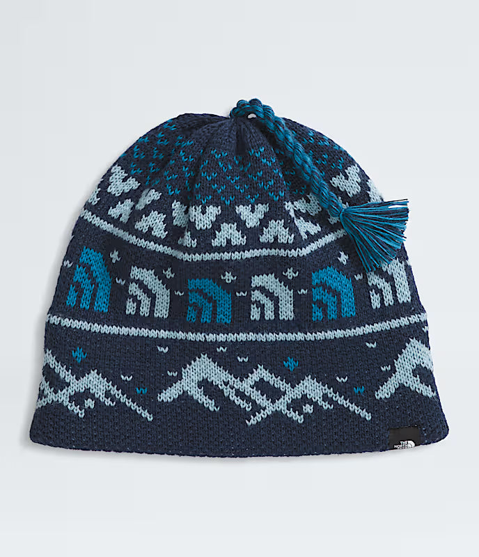 The North Face Cabin Ski Tuke Summit Navy Jacquard/Tassel