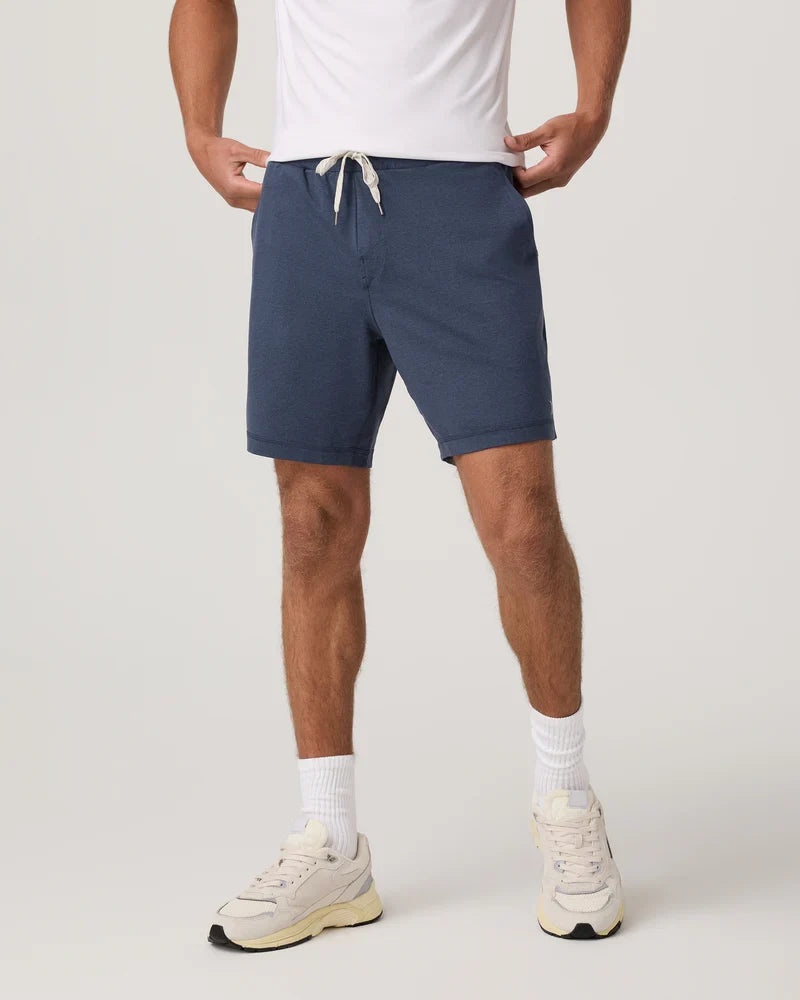 Vuori Ponto Performance Short 7" Azure Heather
