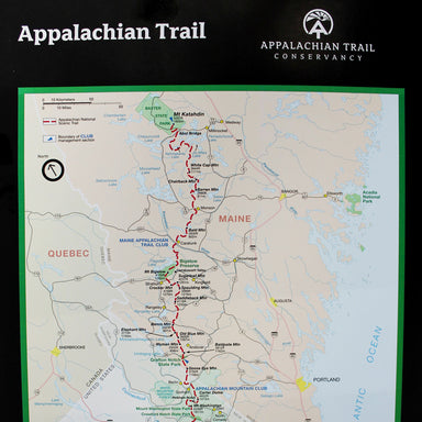 Appalachian Trail Conservancy AT Wall Map