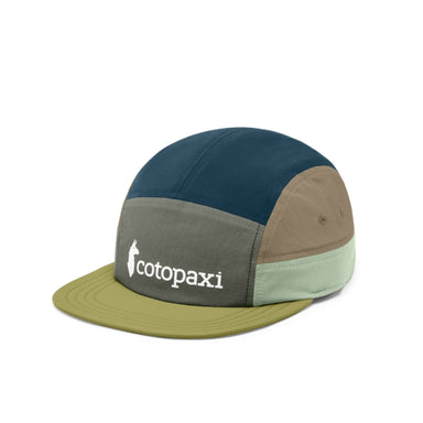 Cotopaxi Tech 5-Panel Hat Fatigue and Lemongrass