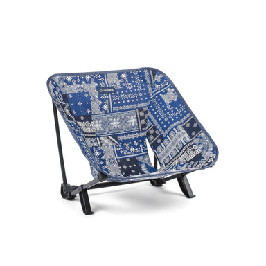 Helinox Incline Festival Chair Blue Bandana Quilt 