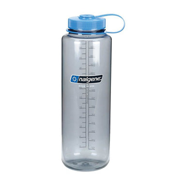 Nalgene Sustain Wide Mouth Water Bottle with L.L.Bean Logo, 16 oz. Blue, Plastic