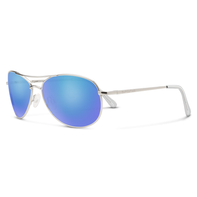 Suncloud Optics Patrol Silver | Polarized Blue Mirror