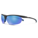 Suncloud Optics Zephyr Matte Black + Polarized Blue Mirror