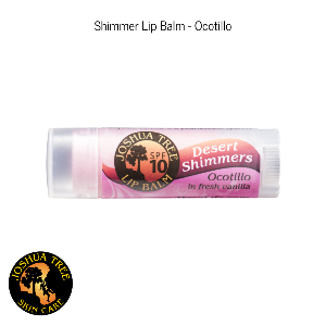 Joshua Tree Shimmer Lip Balm - 10 SPF Cholla