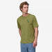 Patagonia Men's Cap Cool Daily Graphic Shirt - Lands Trail Trotters: Buckhorn Green X-Dye